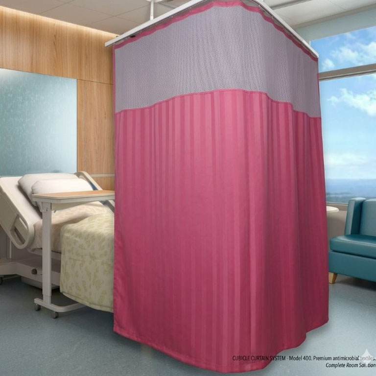 Pink-curtain